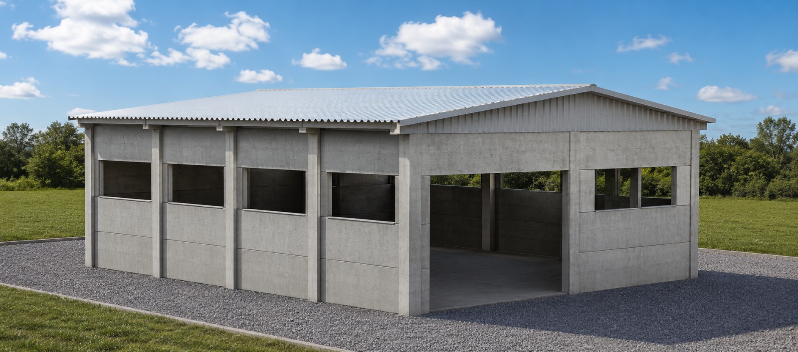 Pavilhão 10x20m